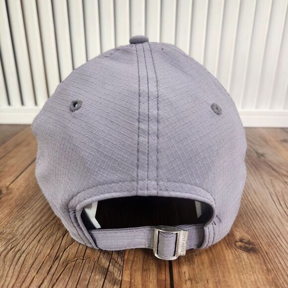 Coeur d'Alene Golf Course Under Armour Strapback Hat Cap Gray 3D Floating Green - Picture 5 of 10